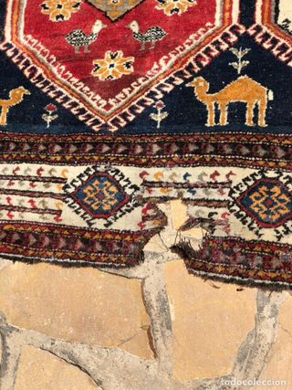Alfombra Persa Antigua Mediana