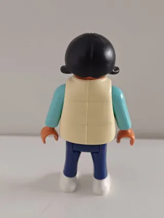 Playmobil niña mulata negrita casa muñecas 1995