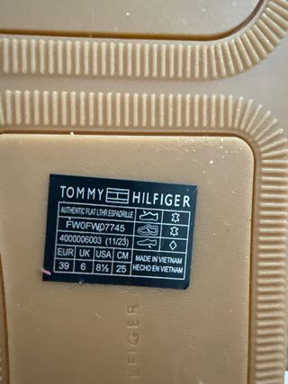 URGE Sandalias cuero Tommy Hilfiger SIN ESTRENAR