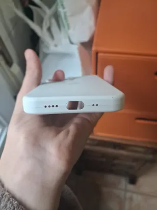 Funda iPhone 12 mini blanca