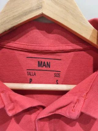 Polo chico color fresa