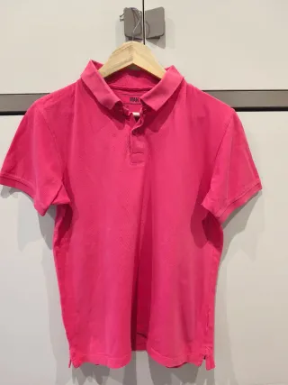 Polo chico color fresa