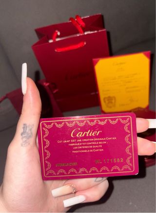 Anillo Cartier Panthère Oro Ajustable