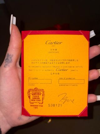 Anillo Cartier Panthère Oro Ajustable