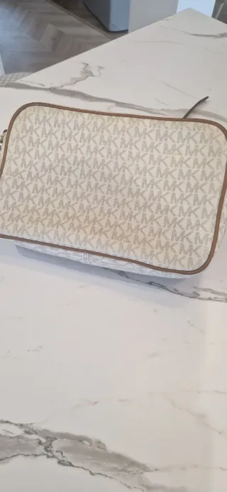 Bandolera Michael Kors Beige y Marrón