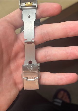 Reloj Rolex Datejust bicolor diamantes