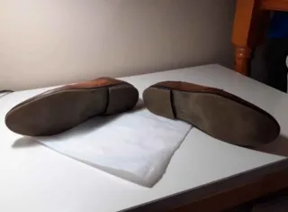 Zapatos de piel marrones