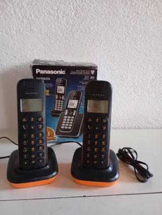 Teléfono Inalámbrico Duo Panasonic KX-TGD312