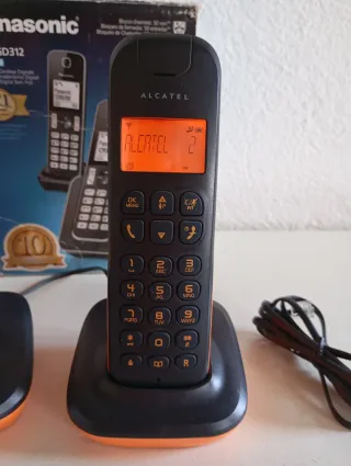 Teléfono Inalámbrico Duo Panasonic KX-TGD312