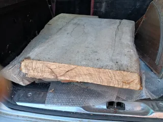 Legno grezzo di ulivo