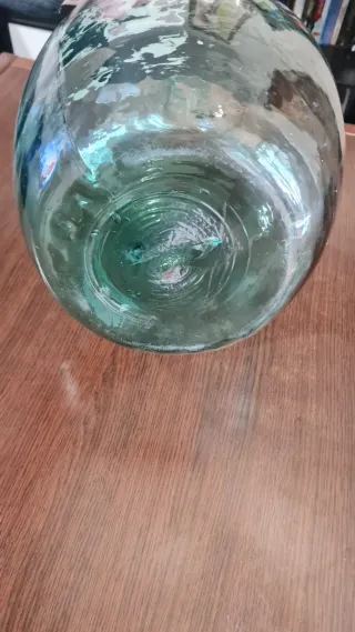 Damajuana Vidrio Verde Soplado 20L