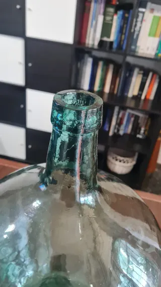 Damajuana Vidrio Verde Soplado 20L