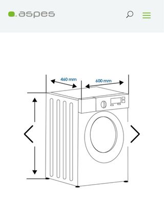 Lavadora Aspes AL6000ED 6kg 1000RPM