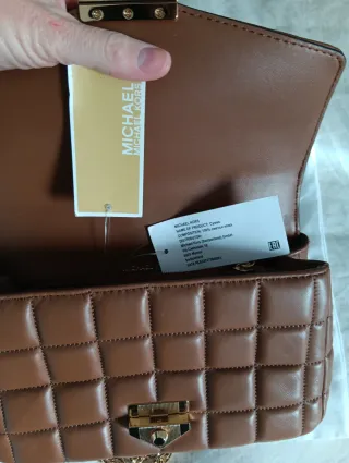 Bolso Michael Kors Soho Marrón Dorado