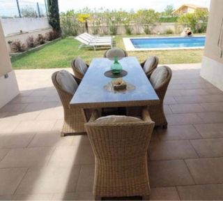 Conjunto comedor exterior