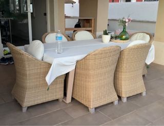 Conjunto comedor exterior