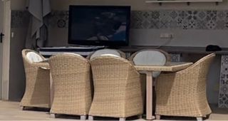 Conjunto comedor exterior