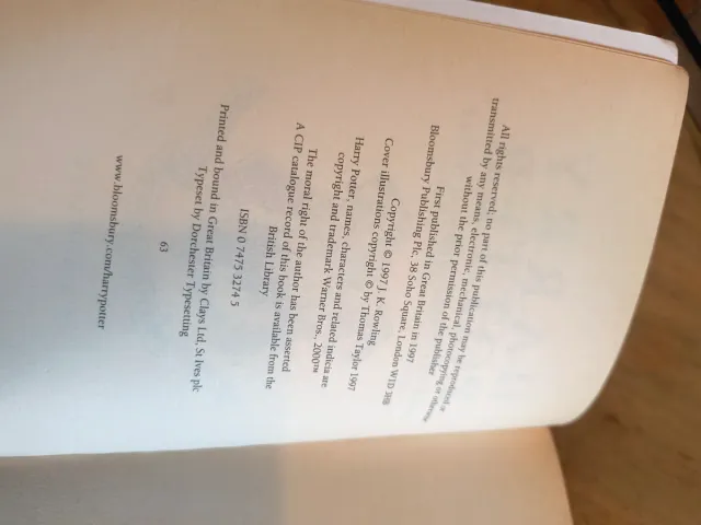 Harry Potter y la Piedra Filosofal - J.K. Rowling