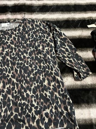 ONLY Carmakoma Maglione Leopardato taglie comode