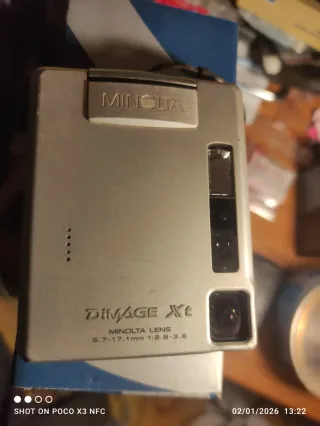 Cámara Minolta Dimage Xt