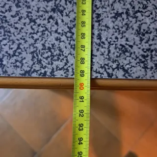 Mesa de cocina pequeña extensible