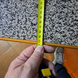 Mesa de cocina pequeña extensible