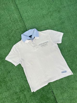 Polo Forecast Beige Vintage 90s