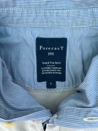 Polo Forecast Beige Vintage 90s