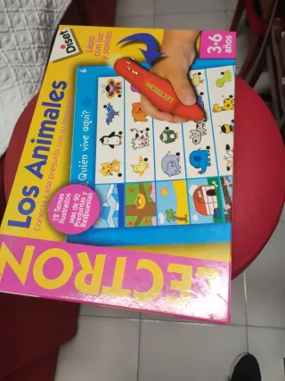 Juego Educativo Los Animales Lectron Diset