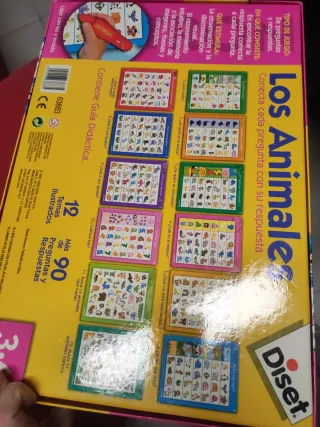Juego Educativo Los Animales Lectron Diset
