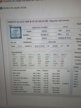 Mini PC HP 260 G2 | 12GB RAM | 240GB SSD
