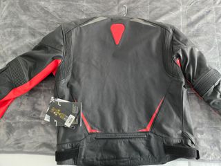 Chaqueta moto DXR Alonso Evo 2XL Negra Roja