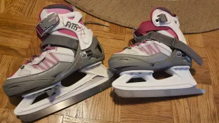 Patines de hielo para niña talla ajustable 32-35