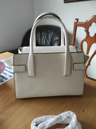 Bolso Michael Kors Satchel Carmen Blanco