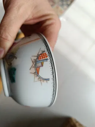 Juego de porcelana china dragones