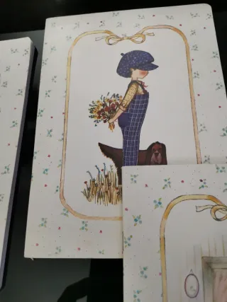 Lotto 3 quaderni scuola vintage BETTY ASHLEY