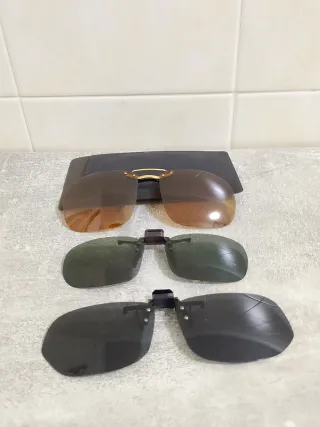 Occhiali da sole uomo clip-on