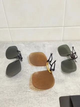 Occhiali da sole uomo clip-on