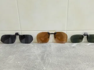 Occhiali da sole uomo clip-on