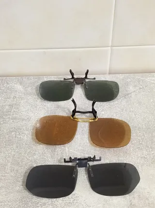 Occhiali da sole uomo clip-on