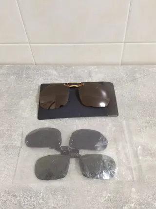 Occhiali da sole uomo clip-on