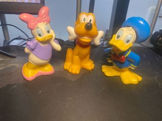 Figuras Disney: Pluto, Daisy y Donald