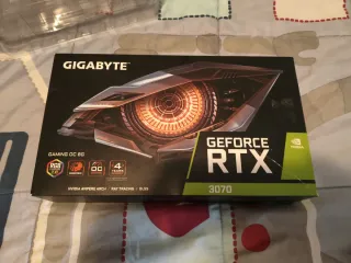 Gigabyte RTX 3070 Tarjeta Gráfica