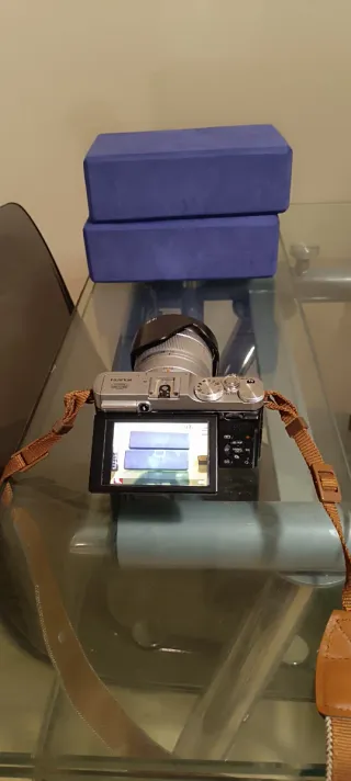 Cámara Digital Fujifilm X-A2 Negra/Plateada