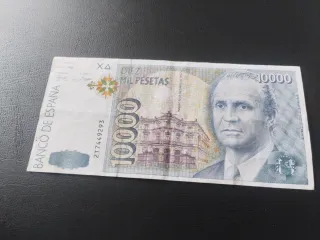 10000 Diez Mil Pesetas España Billete