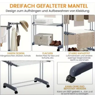 Tendedero Plegable 4 Niveles