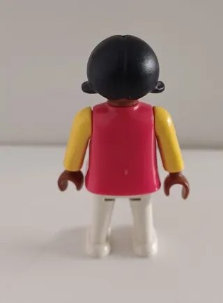 Playmobil niña negrita casa muñecas 1981