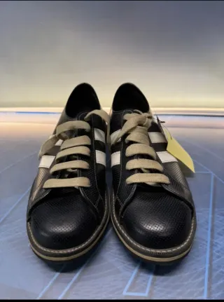 Zapatos Martens Creeper Negros y Blancos