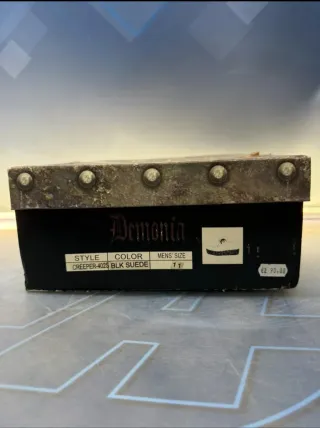 Zapatos Martens Creeper Negros y Blancos