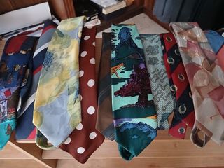 Lote de 60 corbatas estampadas